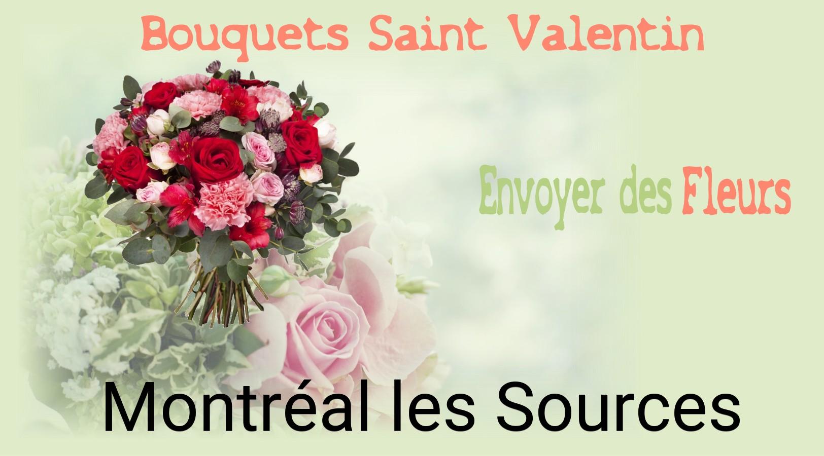 Roses de Saint-Valentin livrées à Montréal-les-Sources